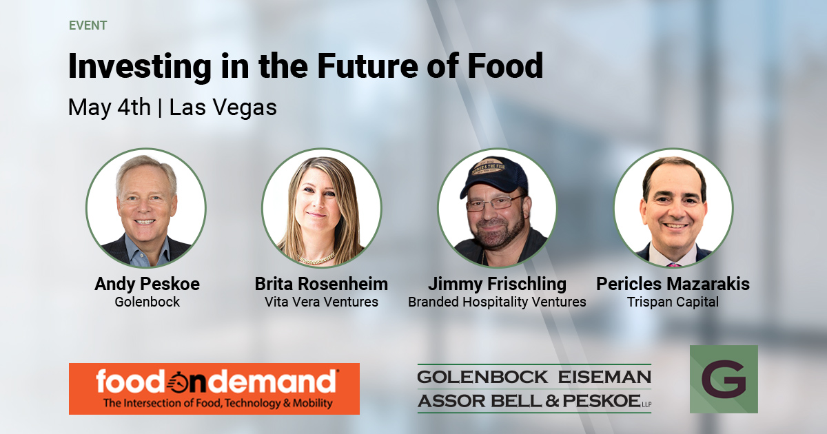Investing in the Future of Food full panel